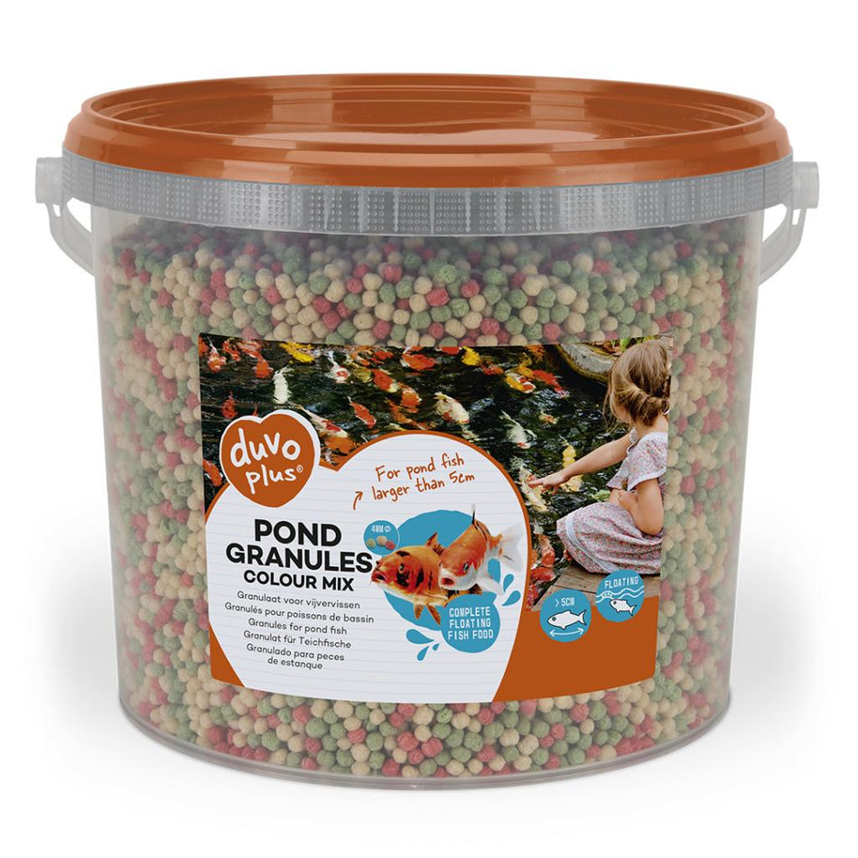 DUVO+ POND GRANULES COLOUR MIX 5LT