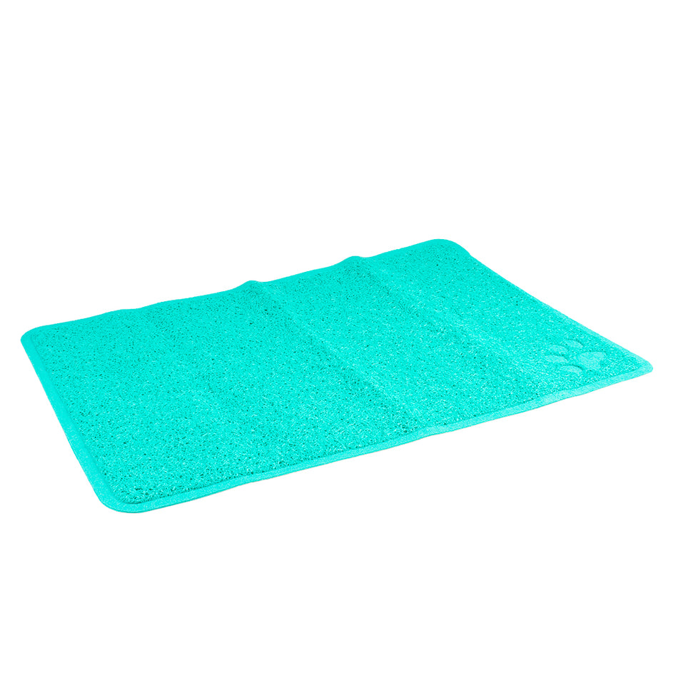 DUVO+ CAT LITTER MAT RECTANGLE PETROL