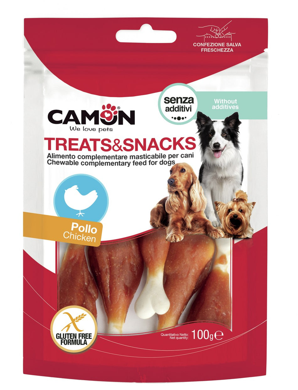 CHICKEN LEG TREATS 100G