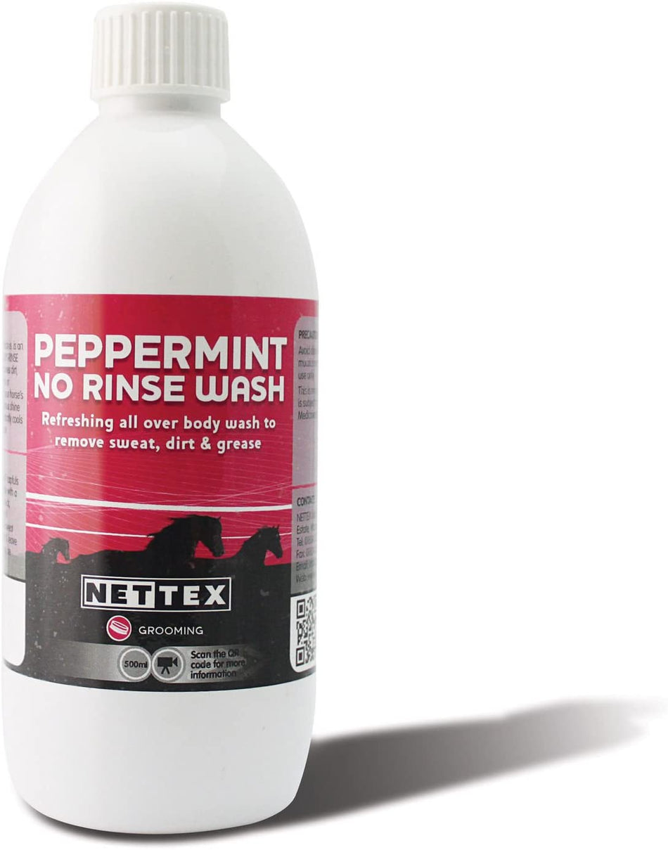 NETTEX PEPPERMINT NO RINSE SHAMPOO 500ML