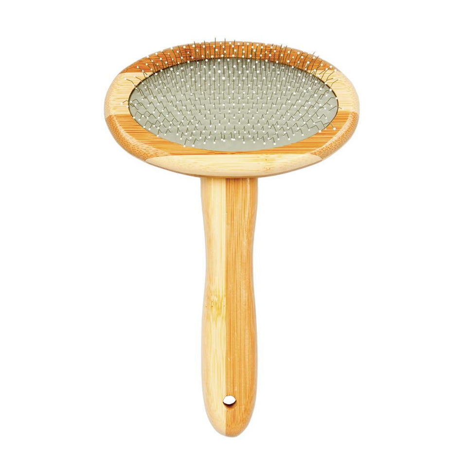 DUVO BAMBOO SLICKER BRUSH 19.5X12CM