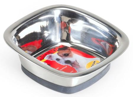 C043/W DURAPET SQUARE BOWL 19X19
