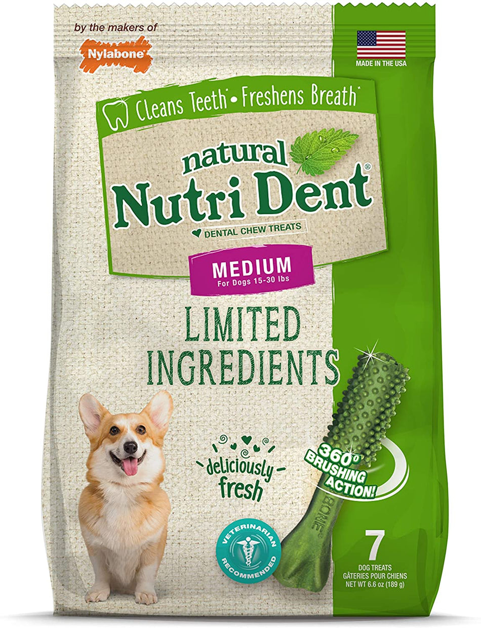 NYLABONE NUTRIDENT MEDIUM POUCH X 7PCS