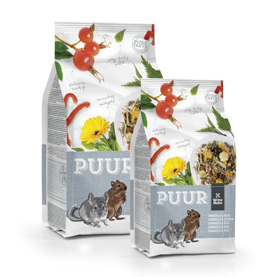 PUUR CHINCHILLA AND DEGU 500G