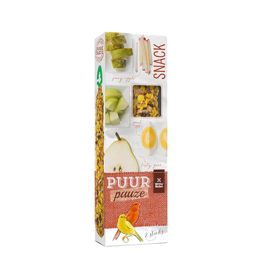 PUUR CANARY APPLE AND PEAR STICKS 60GR