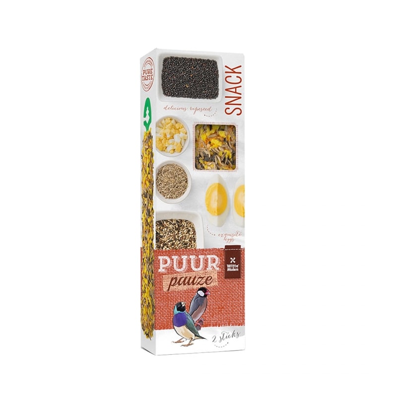 PUUR PAUZE TROPICAL FINCH STICKS 60GR