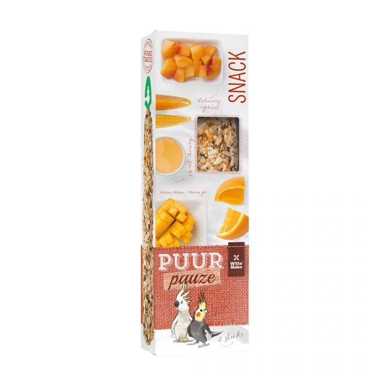 PUUR PAUZE LRG PARAKEET AND COCKATOO STICK
