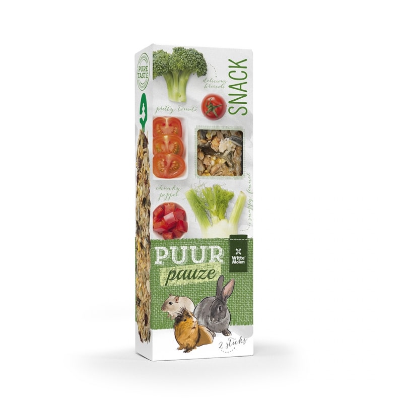 PUUR PAUZE BROCCOLI AND TOMATO STICKS