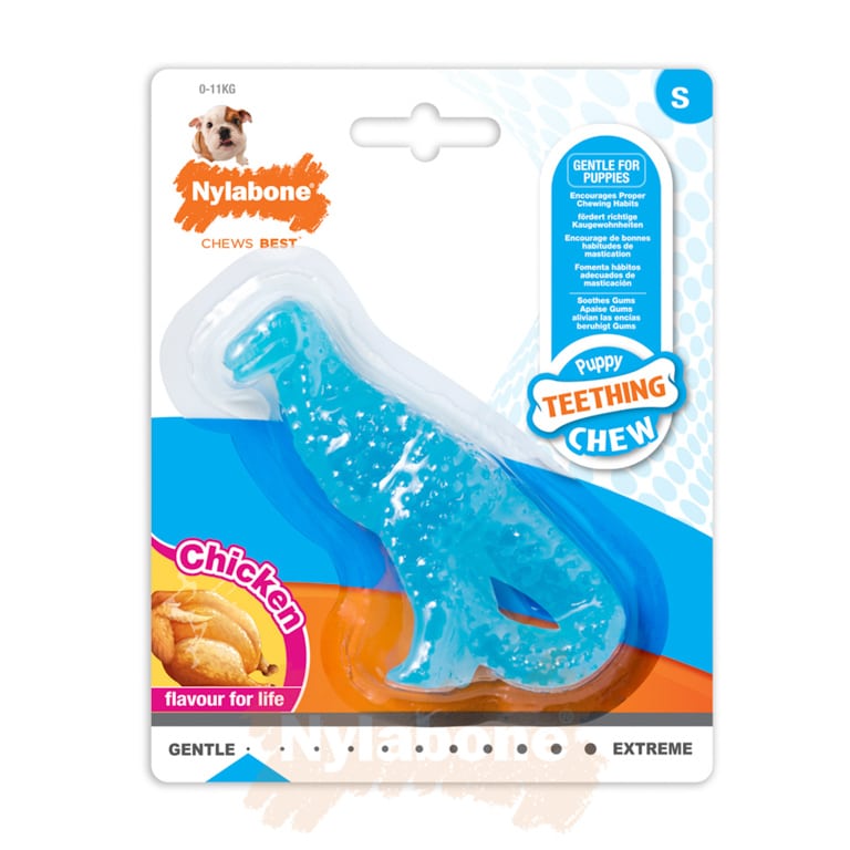 NYLABONE PUPPY DINO CHICKEN SMALL