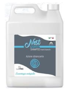 NEST PRO SHAMPOO WHITE COATS 5 LTS