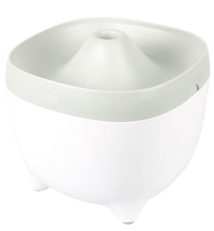 YUNA DRINKING FOUNTAIN 2L WHITE/GREY