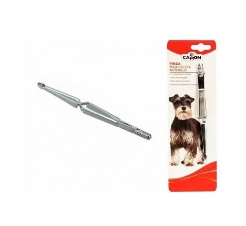 B811 CHROME PLATED TICK TWEEZER