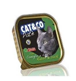CAT&CO PATE' RABBIT AND DUCK 100GR
