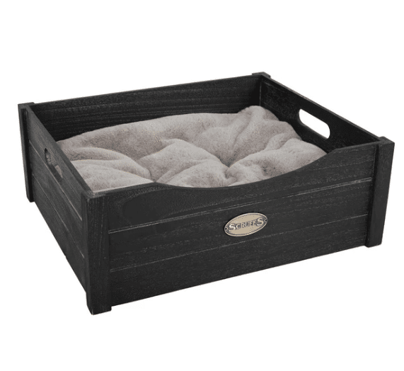 SCRUFFS RUSTIC WOODEN BED 48X38CM