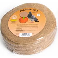 JUTE NEST COVERS FOR PIGEONS x10