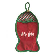 AH920/P CAT CHRISTMAS STOCKING