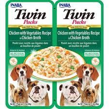 CHURU DOG 801 TWIN PACK CHICKEN VEGETABLES