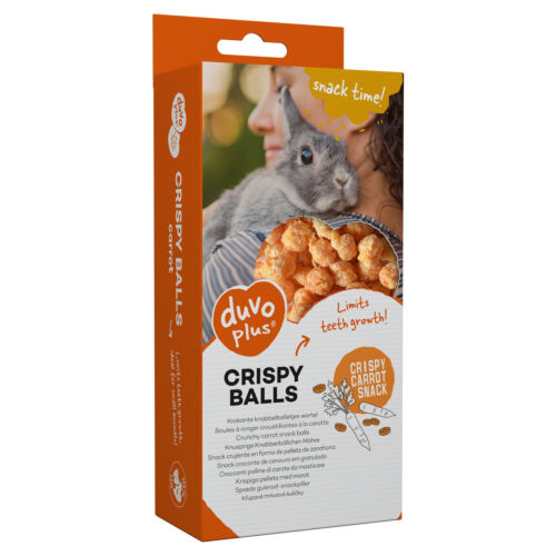 DUVO+ CRISPY CHEW BALLS CARROT 50G