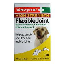 VETZYME FLEX.JOINT HIGH STRENGTH 30 TABS