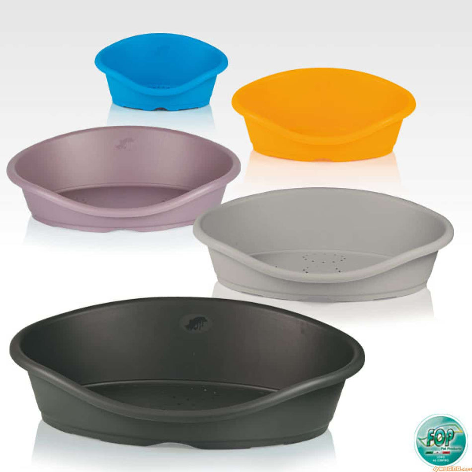TOFFEE PLASTIC BED X 48CM