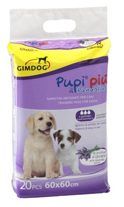 PUPI PIU' NAPPIES 20PC LAVANDER 60X60CM
