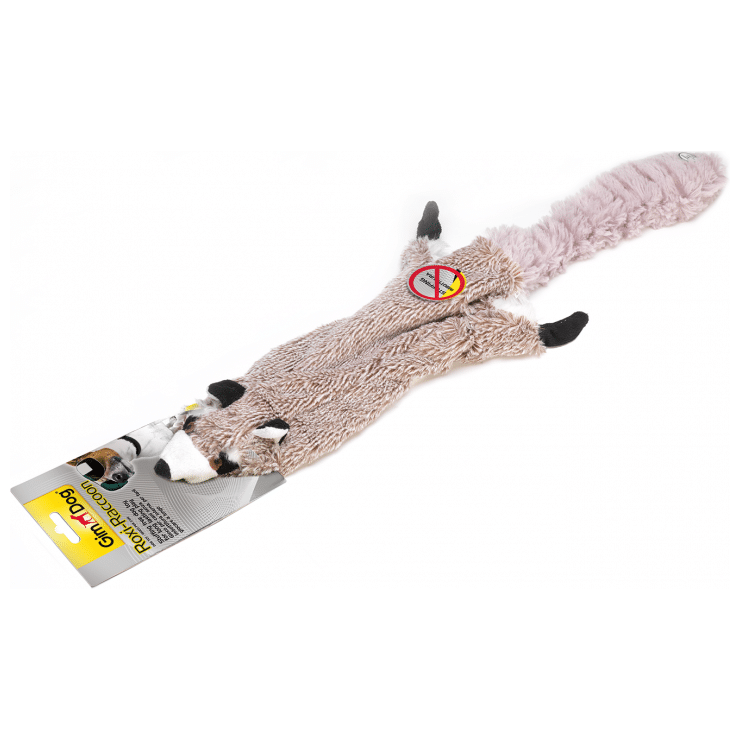PLUSH SKINNEEEZ RACCOON 24''