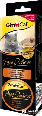 GIMCAT PATE' DELUXE W/POULTRY 3X21G