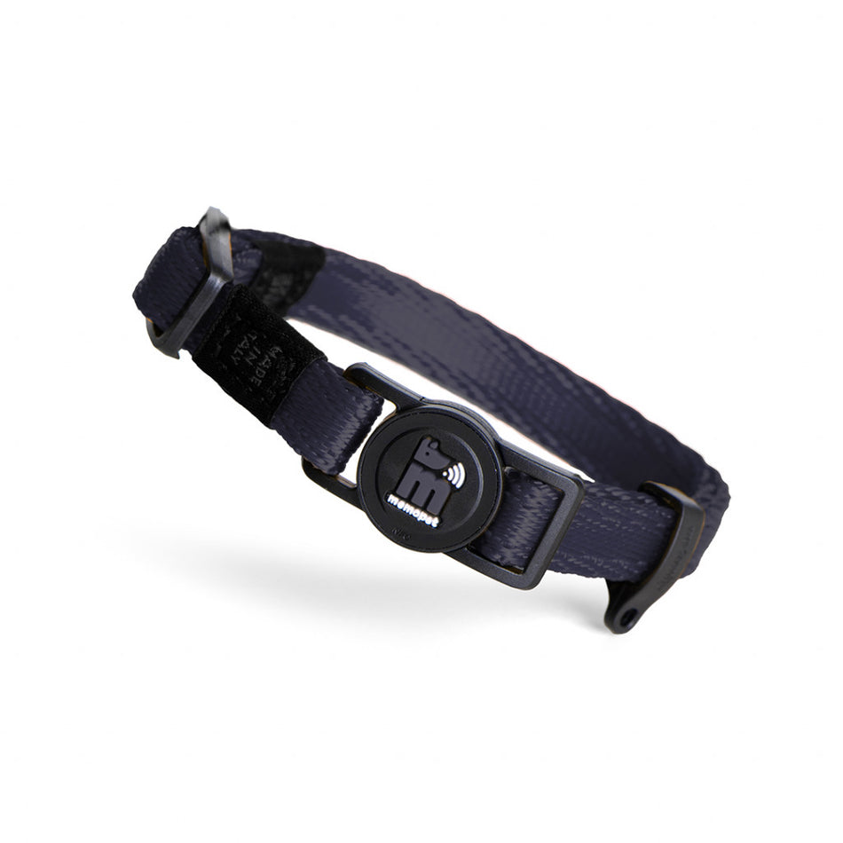 COLLAR DARK BLUE NYLON CAT