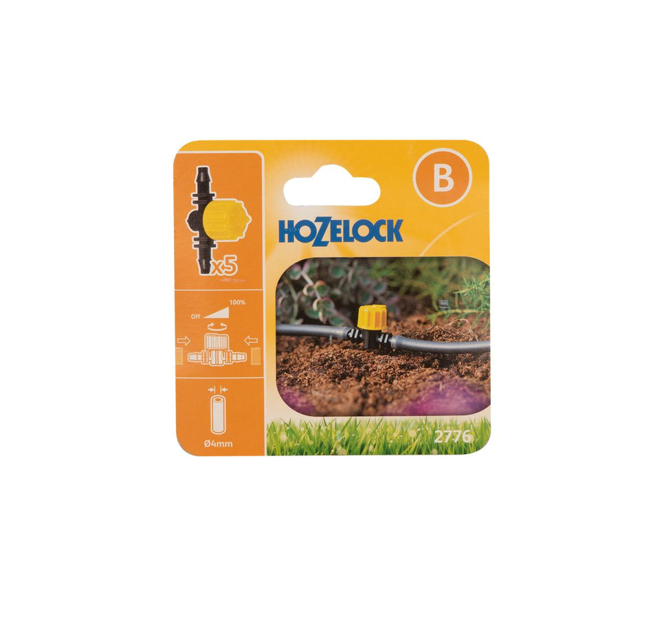 HOZELOCK FLOW CONTROL 4MM 5PCS