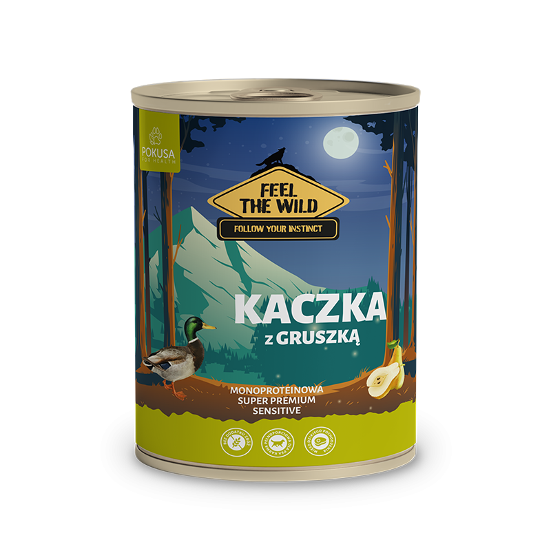 KARMA MOKRA FEEL THE WILD DUCK 800G