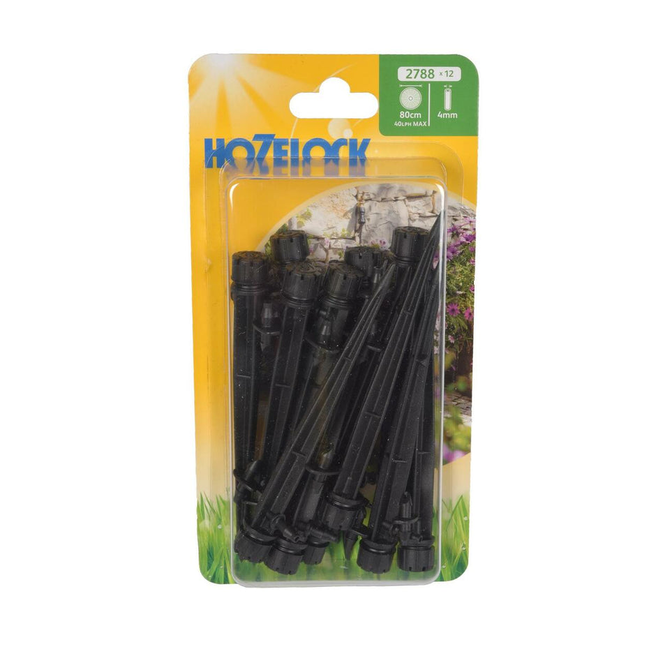 HOZELOCK MICRO SPRINK END LINE STAKE 12PC