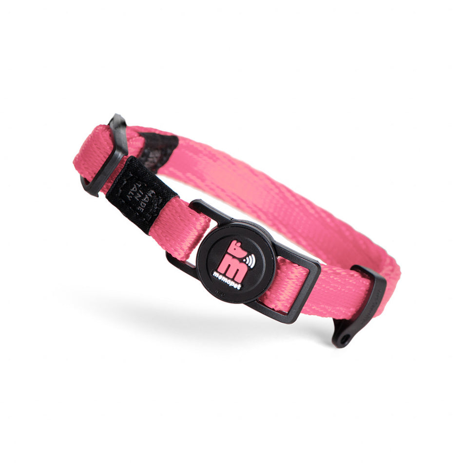 COLLAR PINK NYLON CAT