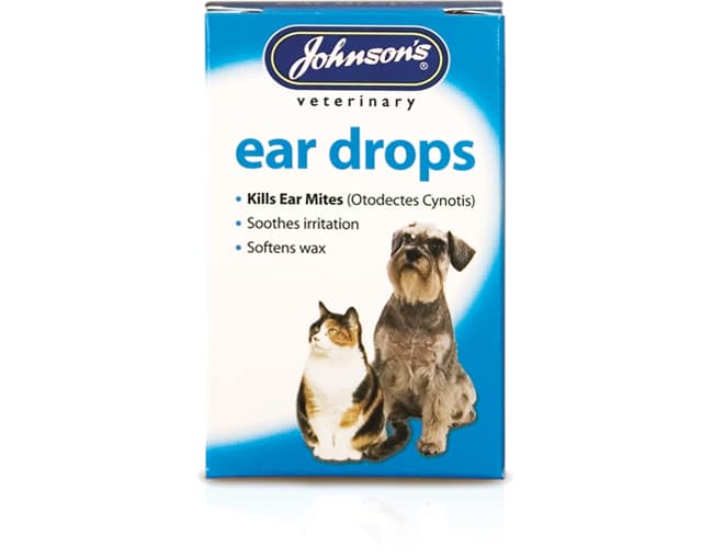JOHNSON'S EAR DROPS X 15ML