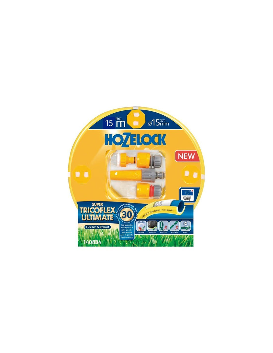 KIT SUPER TRICOFLEX YELLOW X 15MM X 15M