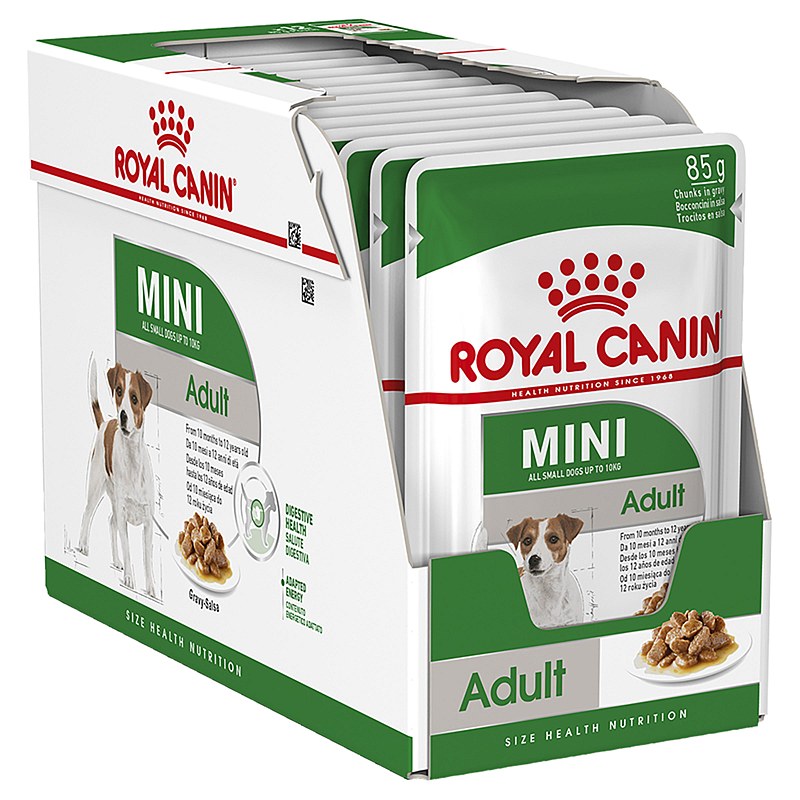 ROYAL CANIN MINI ADULT GRAVY (12x85G)