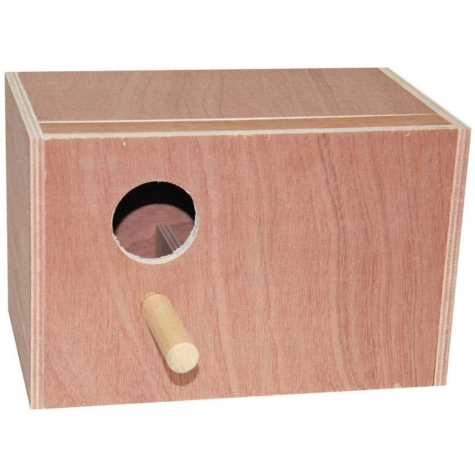 WOOD NESTS PARAKEETS 2