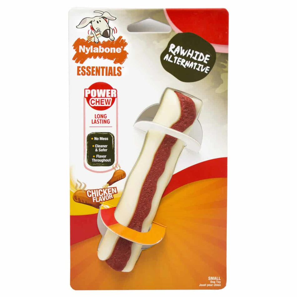 NYLABONE RAWHIDE ROLL SMALL