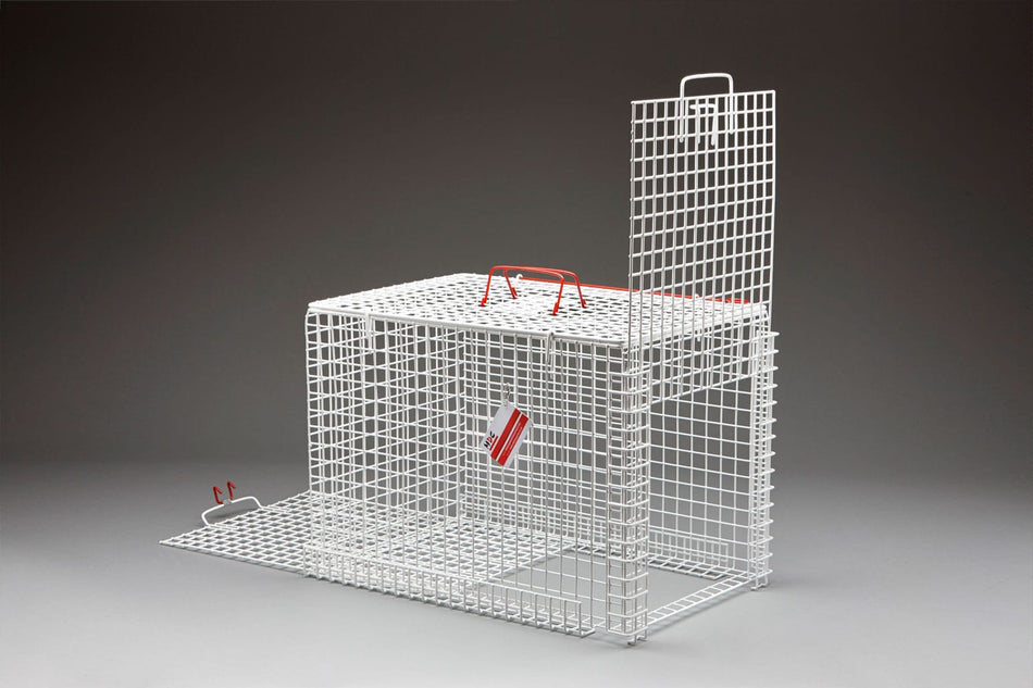 QUEENS CAGE DROPOVER W/END OPENING DOOR
