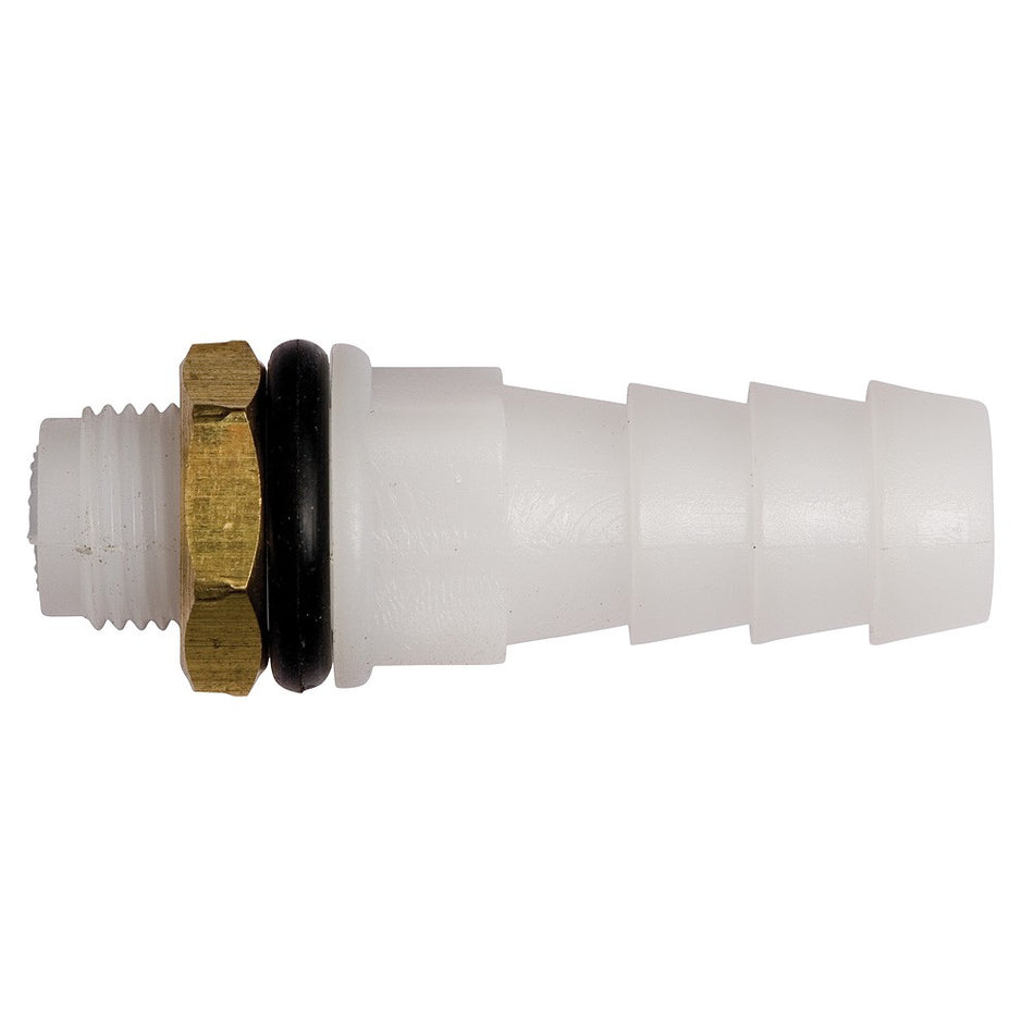 OLBA 10MM OUTLET W/BRASS NUT+O-RING