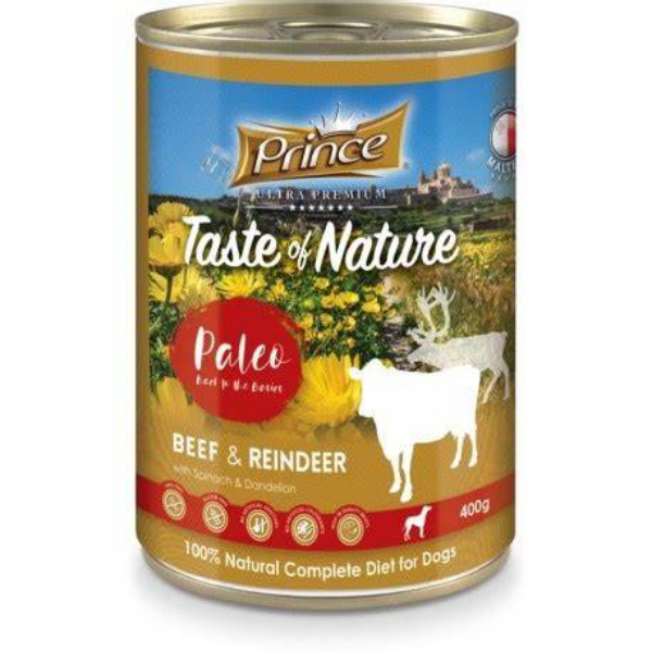 PRINCE TON PALEO BEEF REINDEER  RED 400G