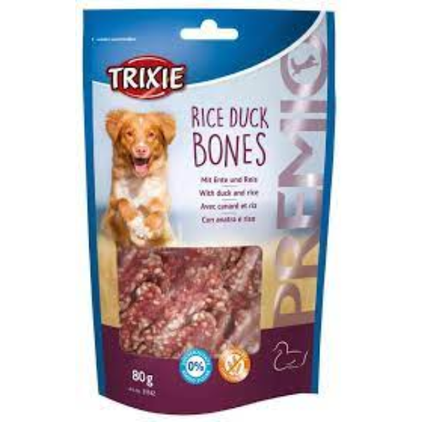 Trixie Rice Duck Bones, 80g
