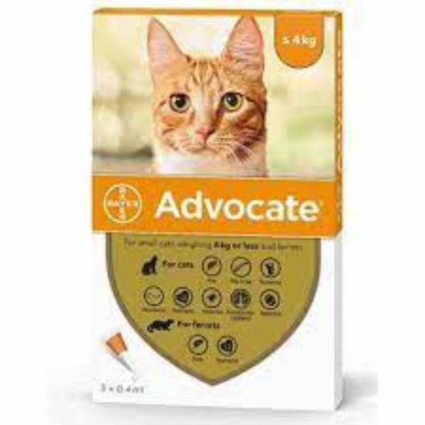 Bayer Advocate Spot Cat 0-4kg
