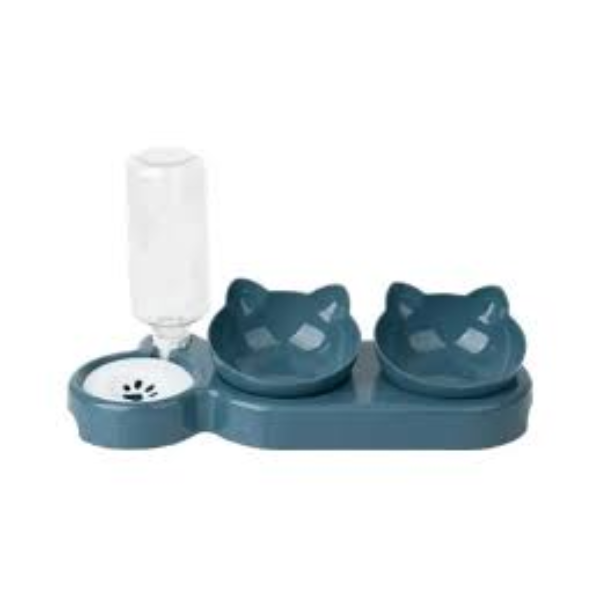 Pawise Triple Pet Bowls